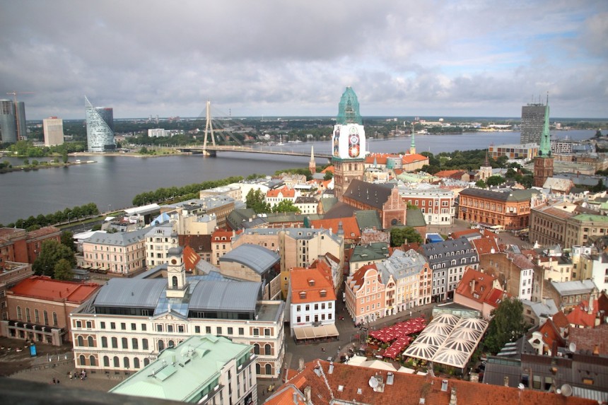 Uitzicht Riga