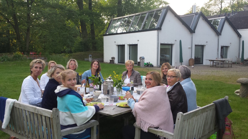 Buitenkookfeest BlossoM events kookworkshop apeldoorn biologisch lokaal lekker eten