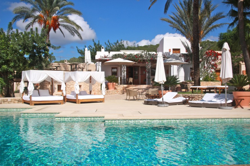 Can Lluc Ibiza boutique hotel luxury travel hotel rural