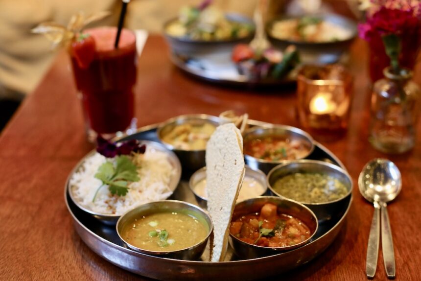 Restaurant Golden Temple Amsterdam Indiase thali