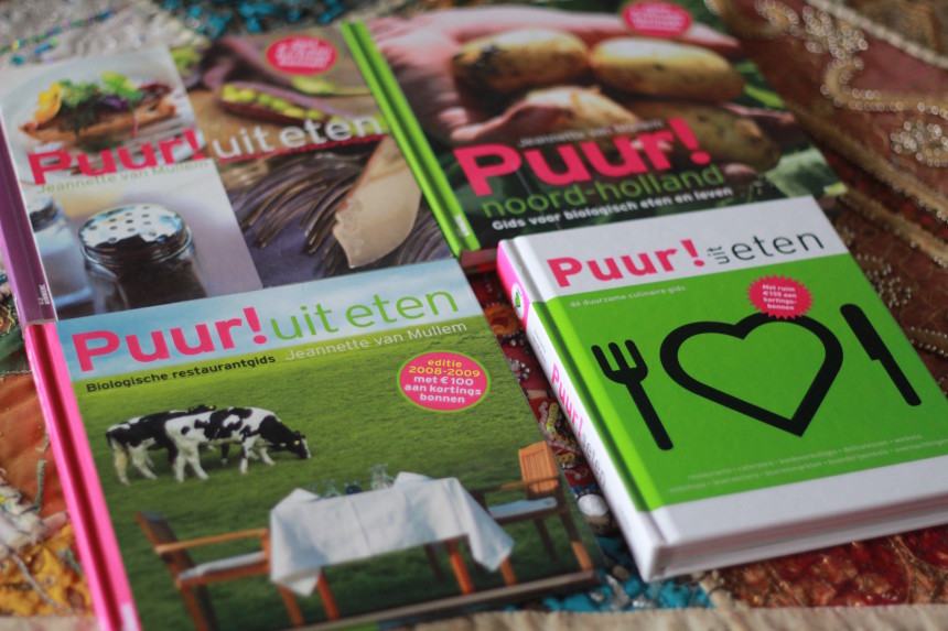 boeken Puur! uit eten boek inmerc terra lannoo biologisch biologische restaurants restaurant gids duurzaam culinair