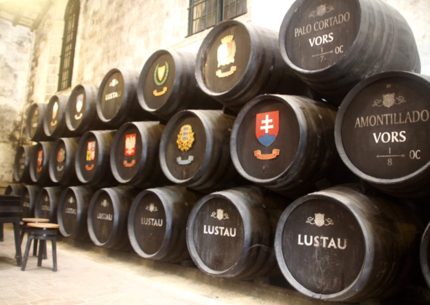 Sherry bodega Lustau