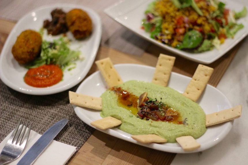 Biologisch, vegetarisch en lekker eten bij Vantana in Sevilla restaurant gezond eten seville