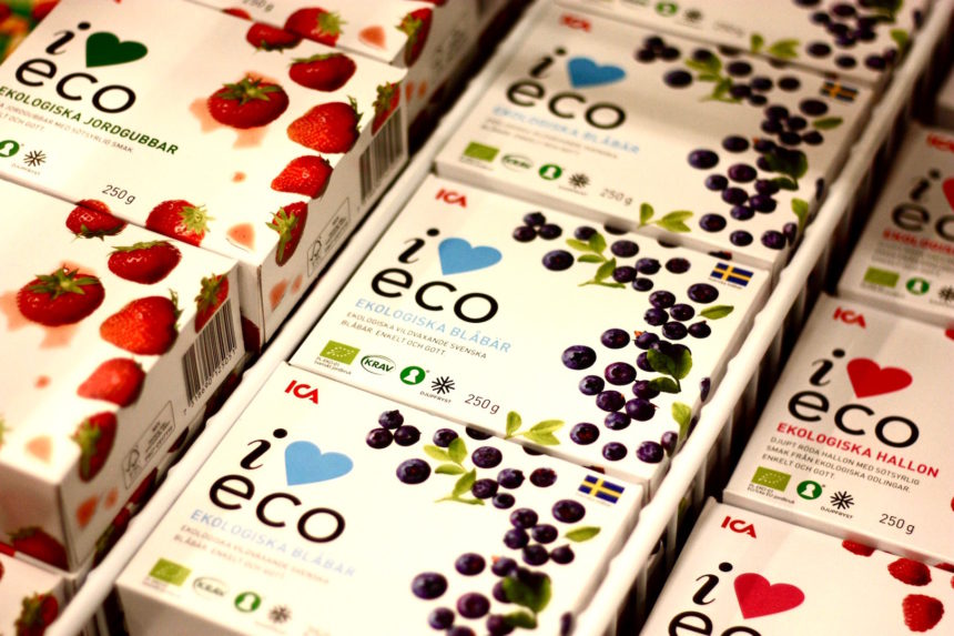 ICA Zweedse supermarkt eco biologisch