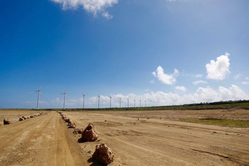 Windmolens Aruba duurzaam sustainable 