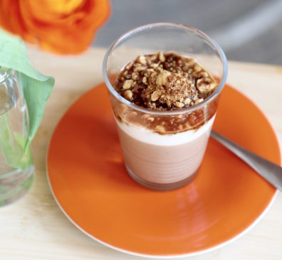 Vegan koffie dessert