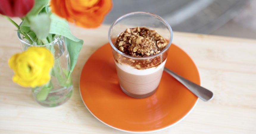 vegan koffie dessert recept