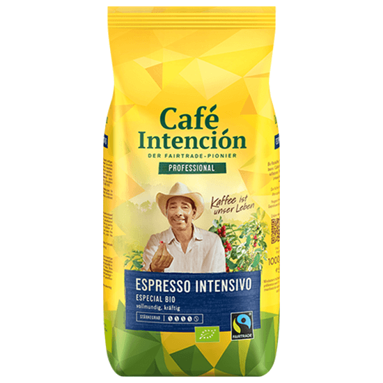 Café Intención biologisch en fairtrade espresso horeca