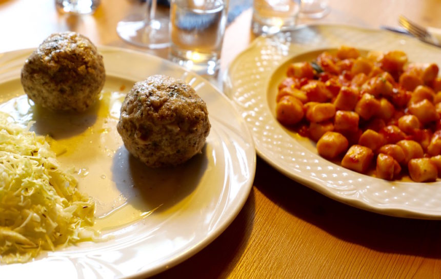 Vegetarisch uit eten in Alta Badia