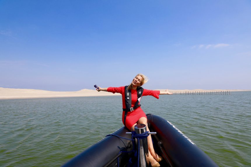 Jeannette van Mullem Markermeer per rib boot marker wadden