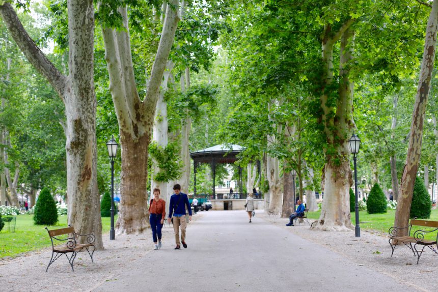 Zrinjevac park Zagreb