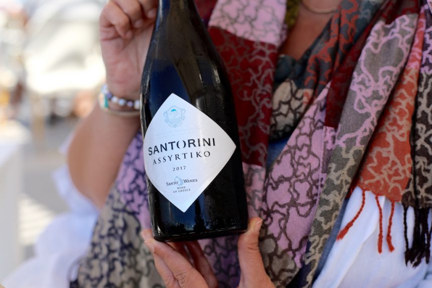 Assyrtiko Santorini wijn Santo Wines