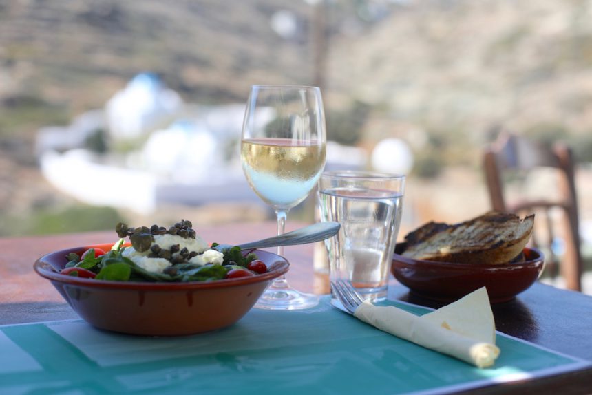 Leonidas restaurant Kastro Sifnos