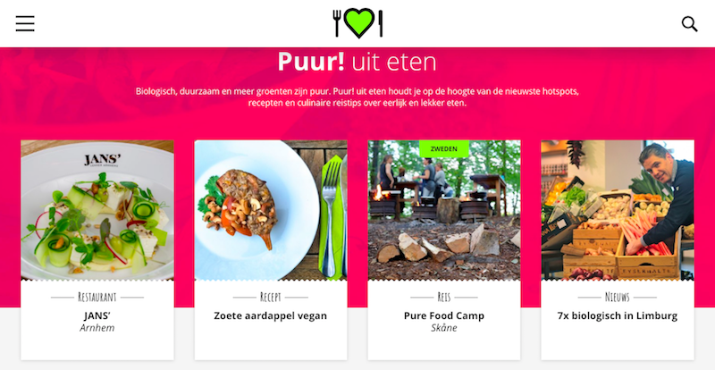 Puuruiteten.nl website