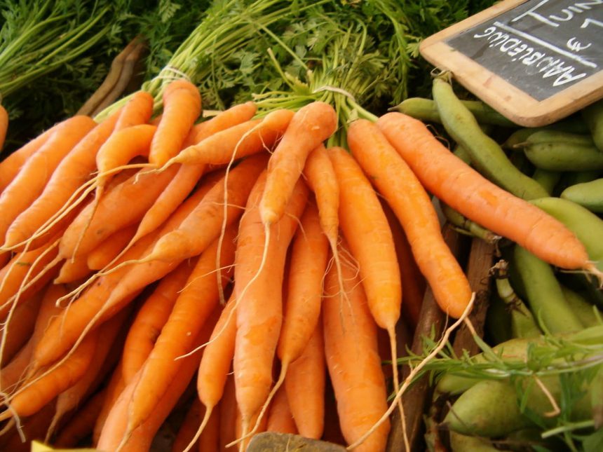 Biologische markt boerenmarkt