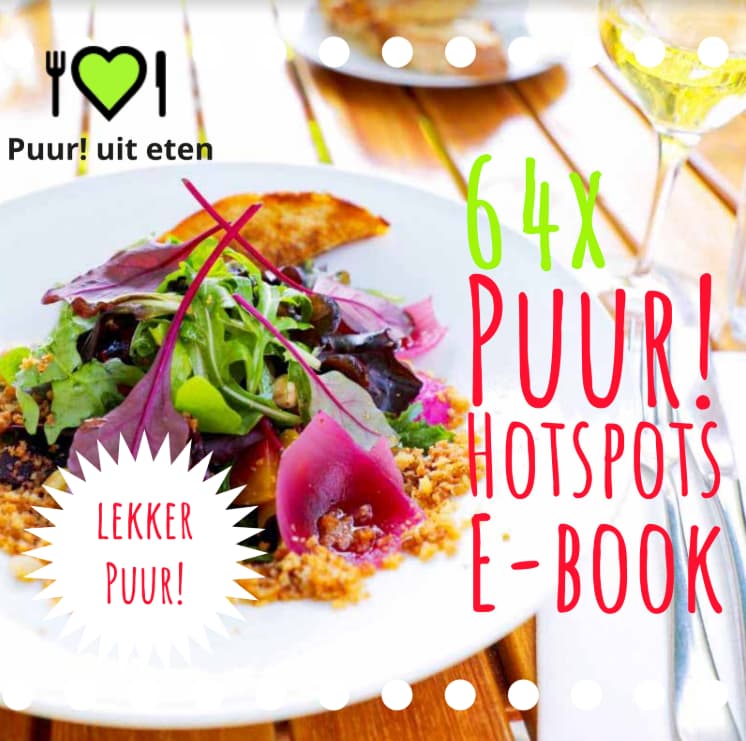 Puur! uit eten hotspots e-book horeca duurzaam