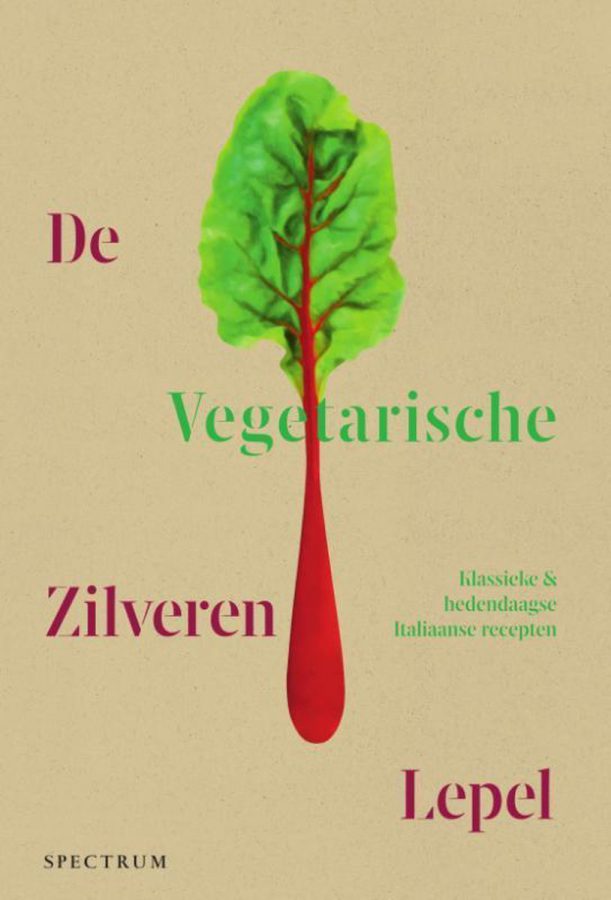 de vegetarische zilveren lepel