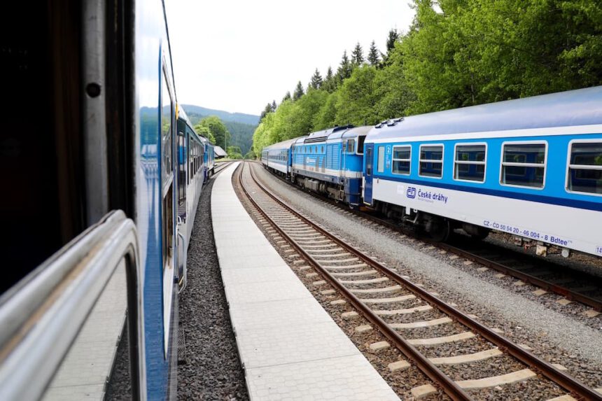 Reizen met de trein in Tsjechië vervoer klimaat co2