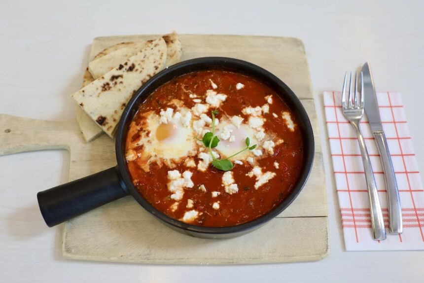 Leuven vegetarisch uit eten shakshuka de hoorn restaurants