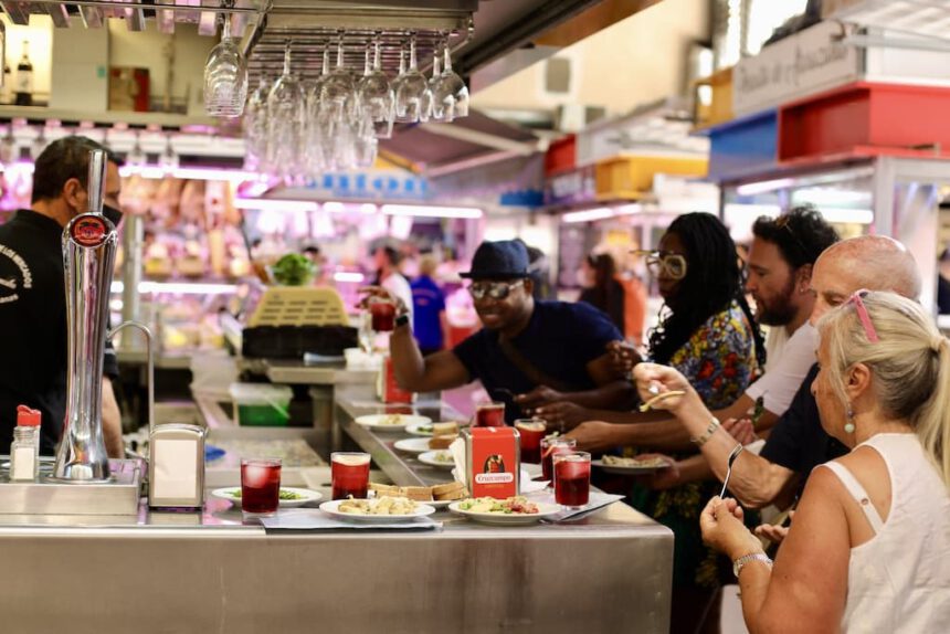 Puur! uit eten in Malaga Mercado Atarazanas