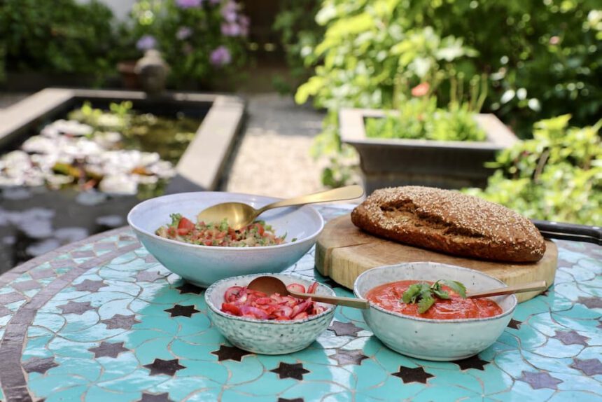 Paprikadip vegan recept Lekker Arnhems