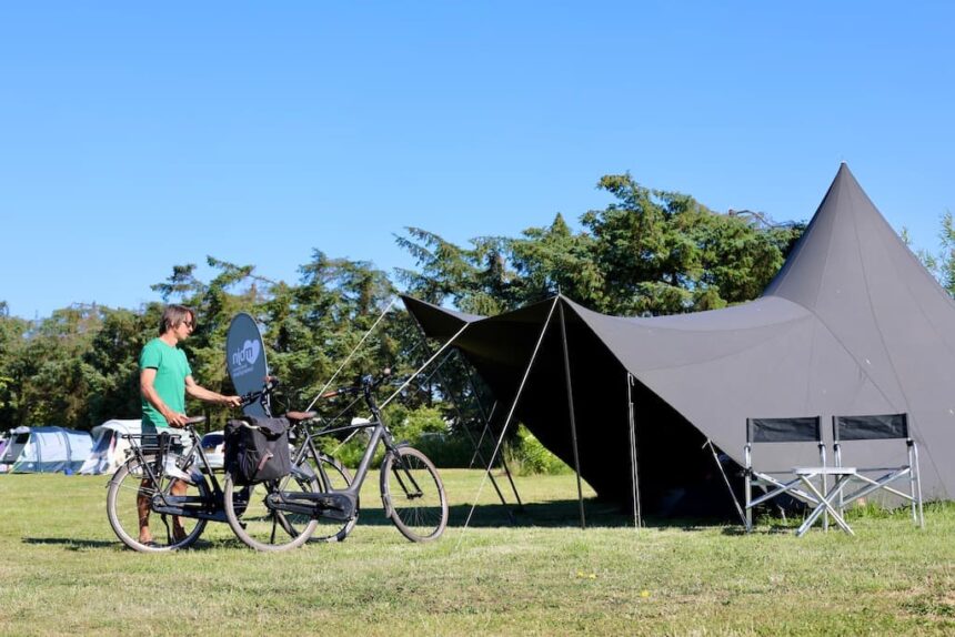 Ballum camping fietsvakantie in Denemarken Sonderjylland Zuid-Jutland