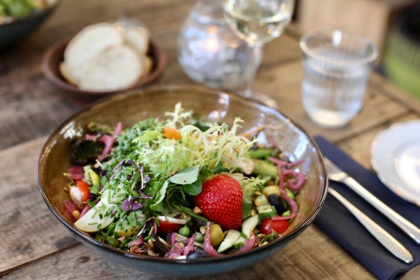 Vegetarisch uit eten in Denemarken bij Café M.A.D. in Haderslev