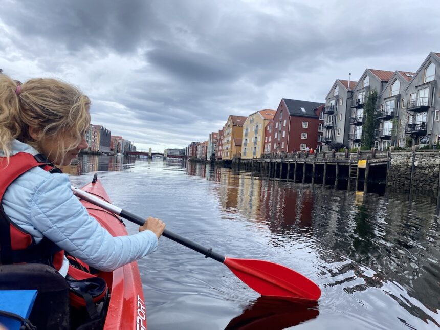 Trondheim kayak kajakken