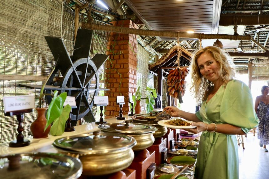 Ayurveda eten retreat Manaltheeram Kerala India
